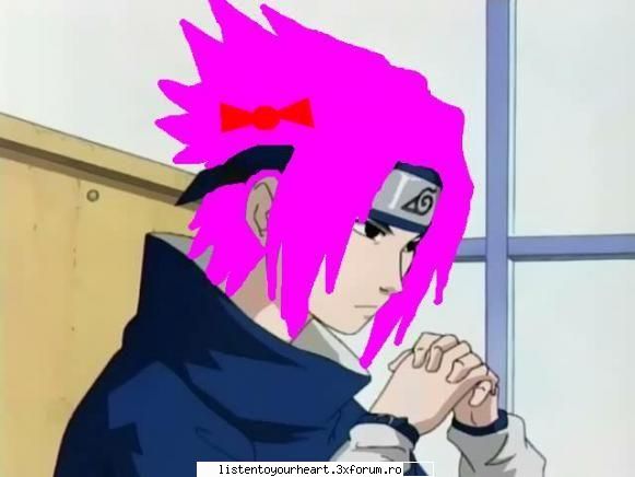 sauke uchiha singur lucru zis :sasuke ratat!!!!e cel mai mare din univers ..si deasupra mai ..nul