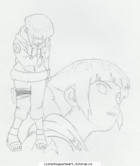 Desenele mele >_< - hinata......asta a fost printre primele desene de - Hobby-uri