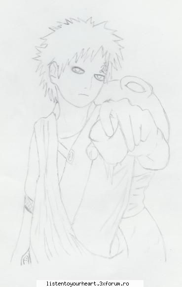Desenele mele >_< - gaara of the desert - Hobby-uri