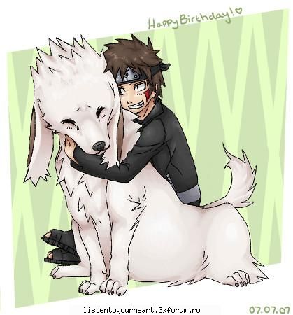 Kiba - kiba ----ce mare e akamaru - Naruto