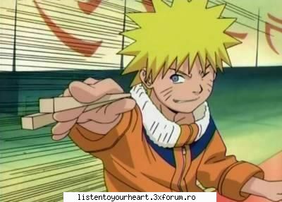 Naruto Uzumaki - mie imi place atitudinea lui Naruto! - Naruto