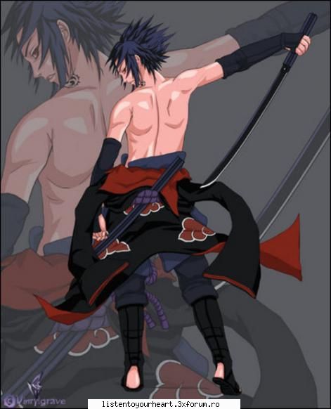 :x sauke uchiha
