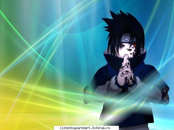 Sauke Uchiha - asa te vreau...."cel care renuntza mereu va fi - Naruto
